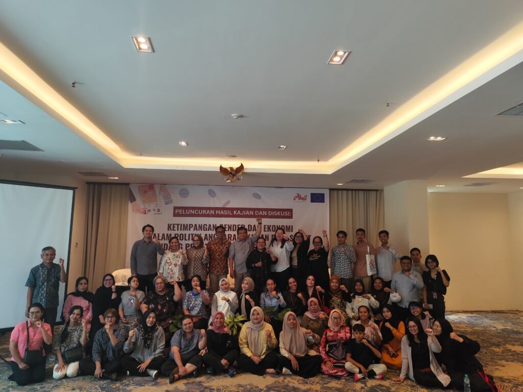 Aksi! for gender, social, and ecological justice dalam Peluncuran Hasil Kajian: “Wujudkan Keadilan Gender dan Ekonomi dalam Sistem Pajak Indonesia!”